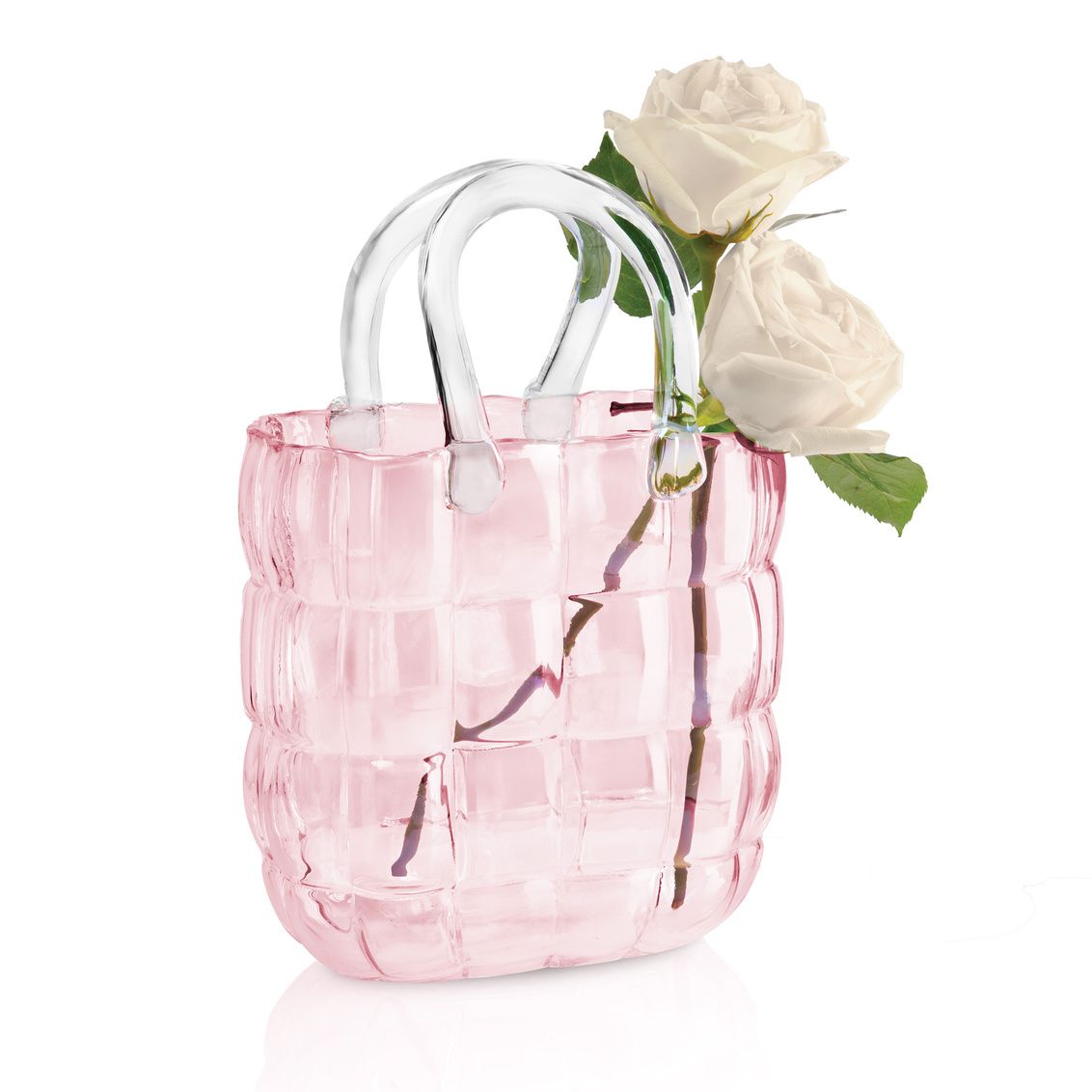 Runway Bag Vase Pink