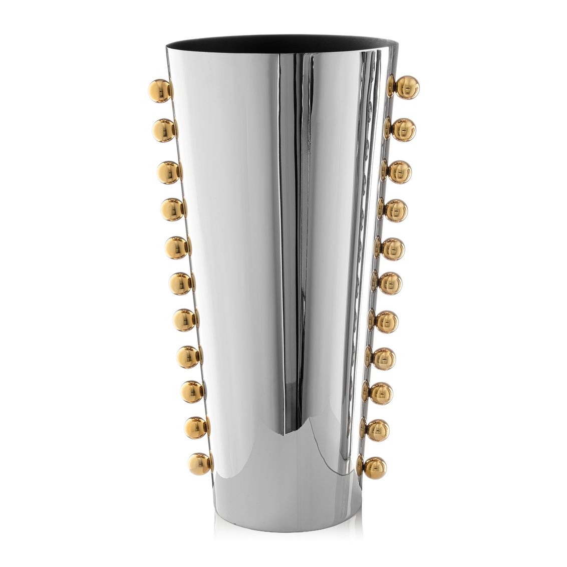 Temari Vase Silver and Gold