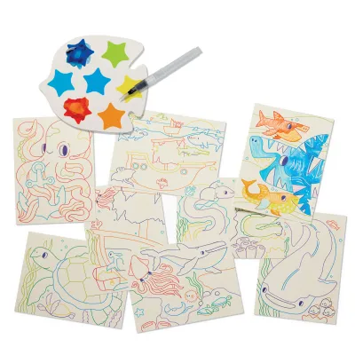 Magic Watercolor Ocean Adventure