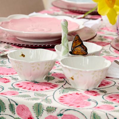 Bandeja de 3 Divisiones Butterfly Meadow