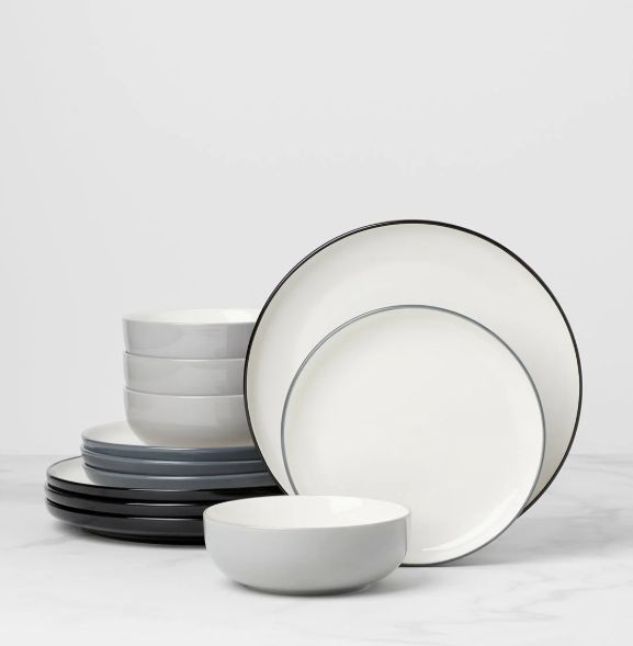 Vajilla 24 Seven Pumice 4 Puestos