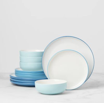 Vajilla 24 Seven Turquoise 4 Puestos