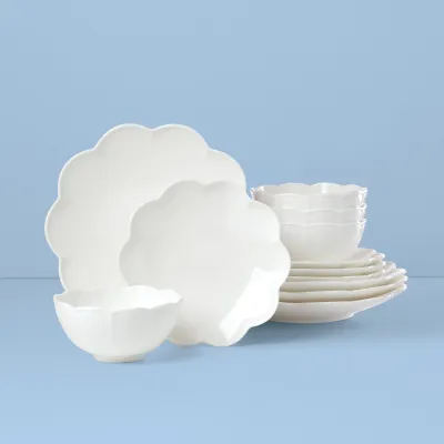 Vajilla de Porcelana Studio 1414 Scallop 4 Puestos