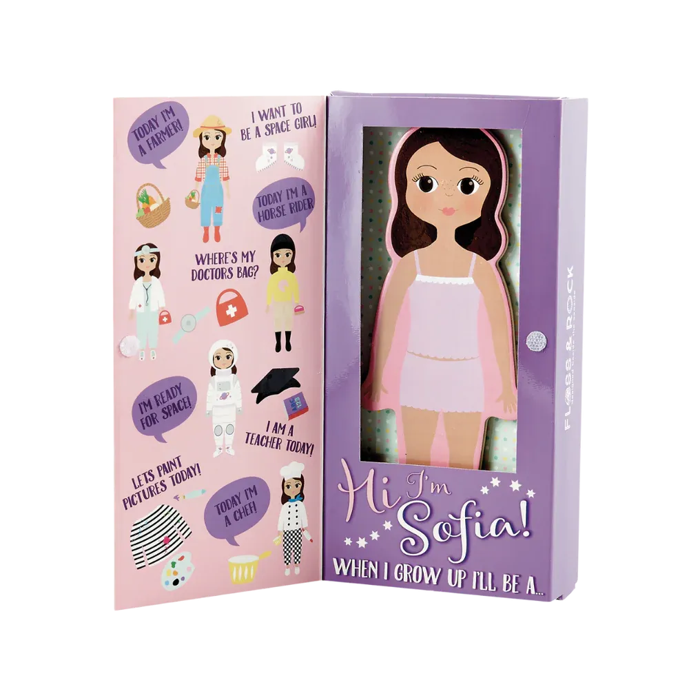 Sofia Magnetic Dress up Character