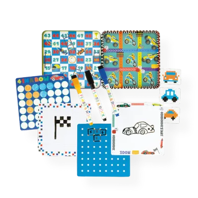 Cars Magnetic Fun &amp; Games 4 in 1 Tin