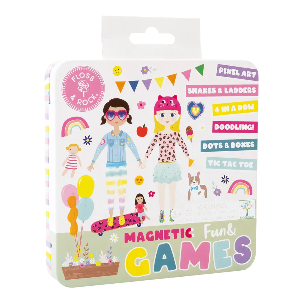 Best Friends Magnetic Fun &amp; Games 4 in 1 Tin