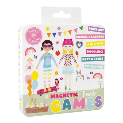Best Friends Magnetic Fun &amp; Games 4 in 1 Tin