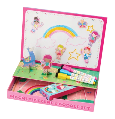 Magnetic Scene and Doodle Rainbow Fairy