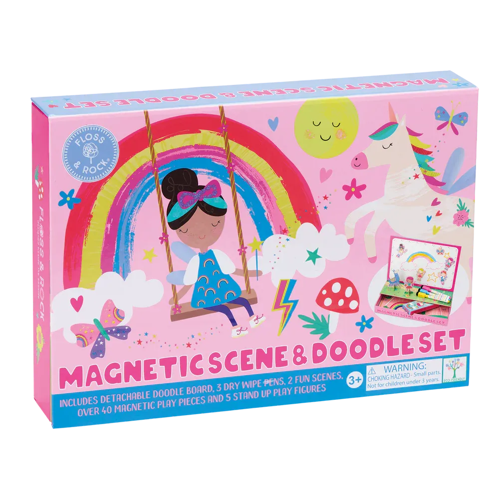Magnetic Scene and Doodle Rainbow Fairy