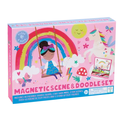 Magnetic Scene and Doodle Rainbow Fairy