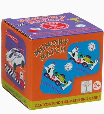 Memory Match Cars