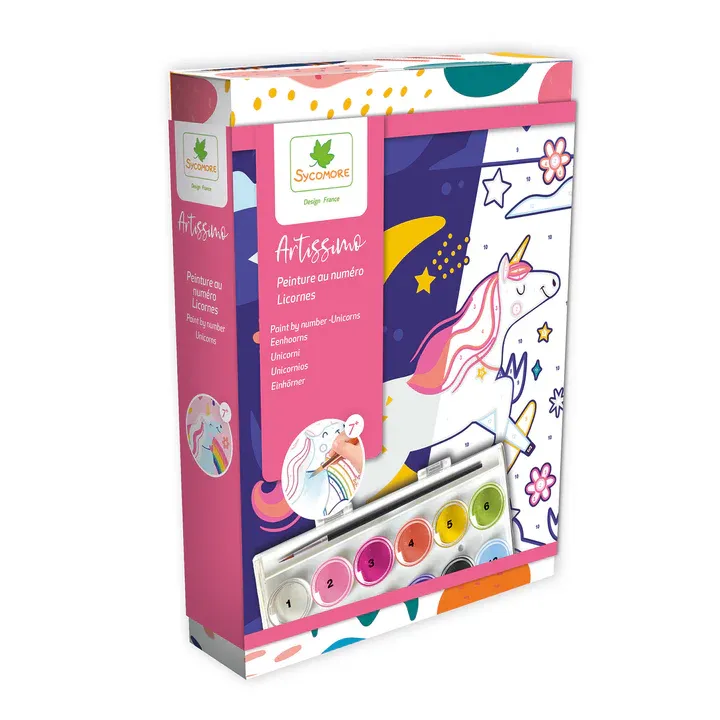 Artissimo Paint by Numbers Unicorns