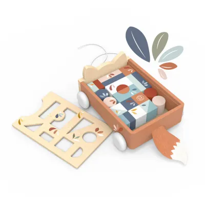 Fox Blocks Cart