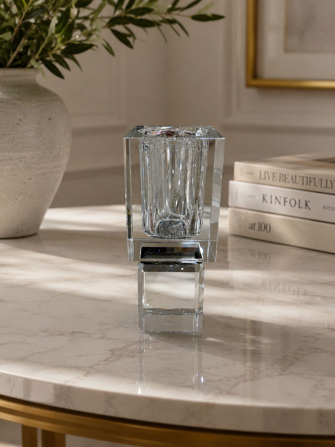 Block Vase Smoke