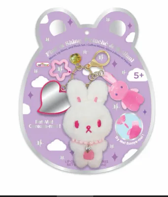 Fluff and Shine Llavero con Peluche Bunny