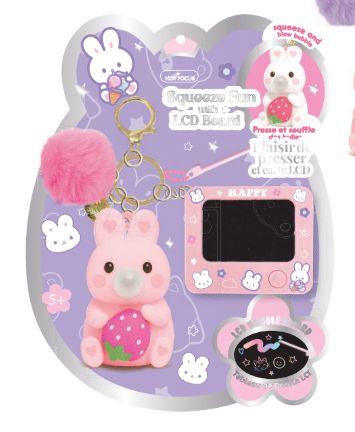 Squeeze Fun with LCD Board Capybara