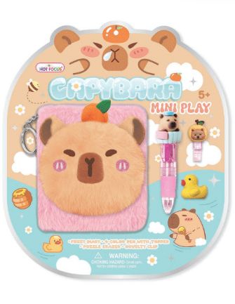 Kawaii Mini Play Notepad Capybara