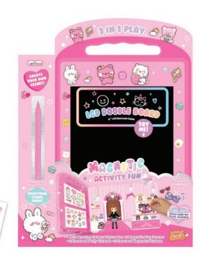LCD Doodle Board with Magnetic Fun Critters