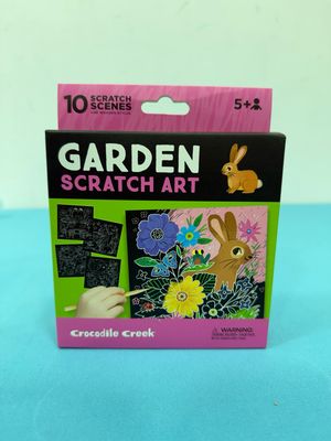 Garden Scratch Art