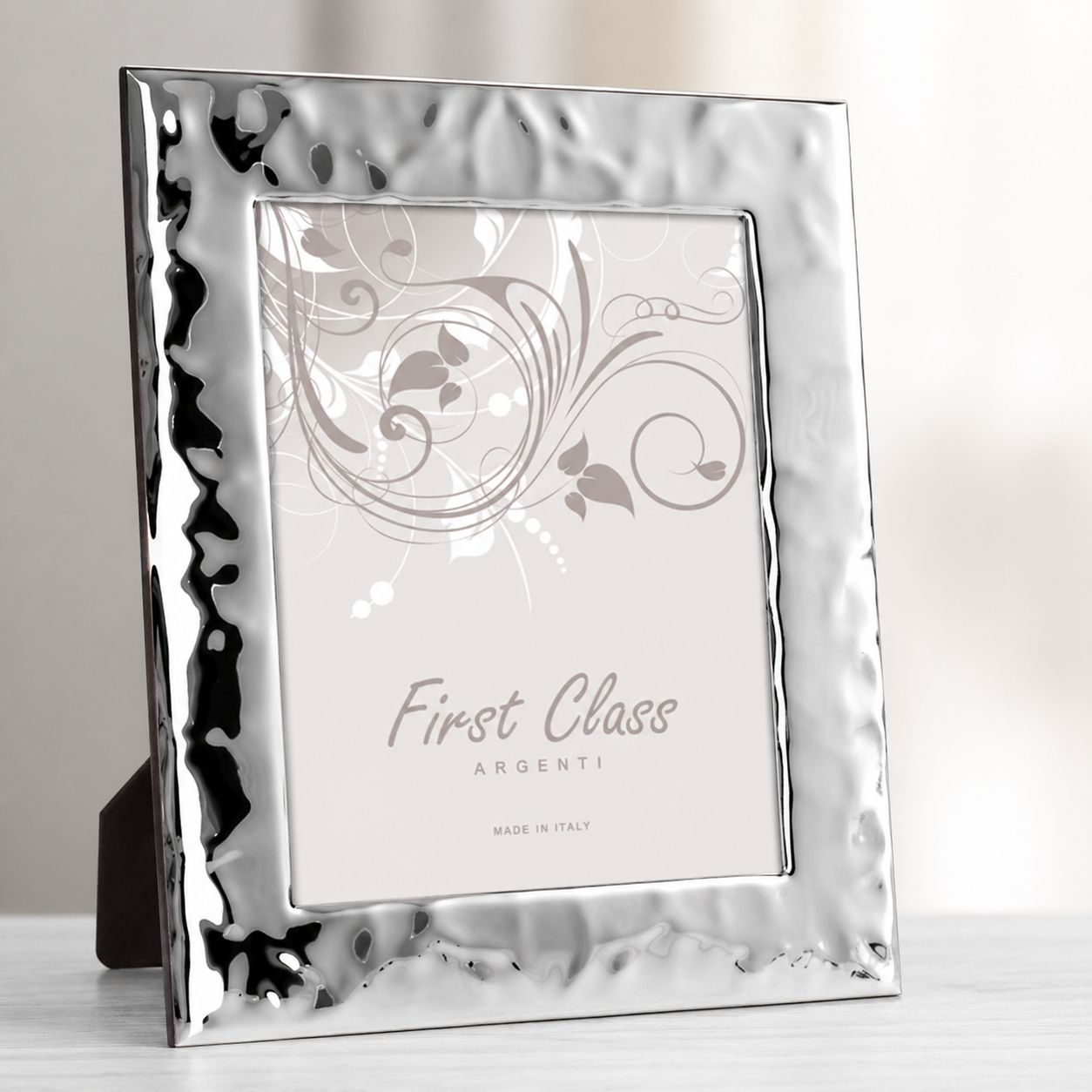 Portaretrato Roccia 5x7" Silverplated