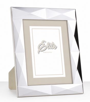 Portaretrato Diamante 3.5x5" Silverplated