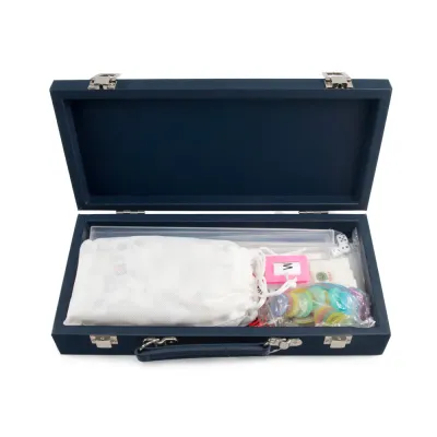 Mini Travel Mahjong Navy