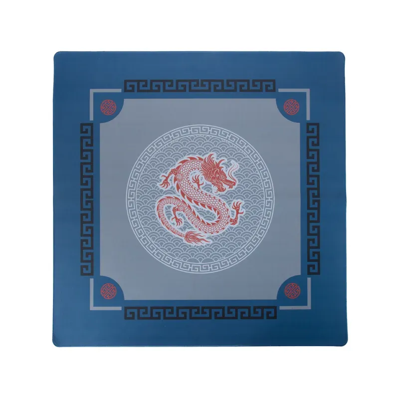 Dragon Mahjong Mat Navy