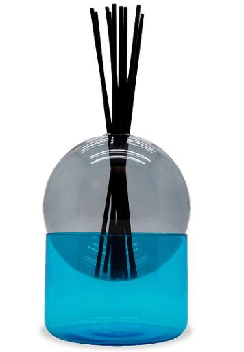 Two Tone Vase and Diffuser Blue Grey