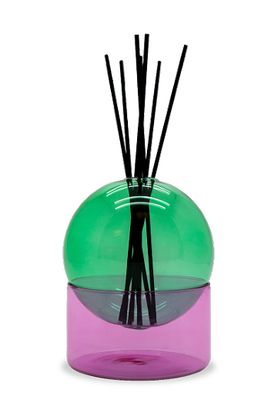 Two Tone Vase and Diffuser Pink Green