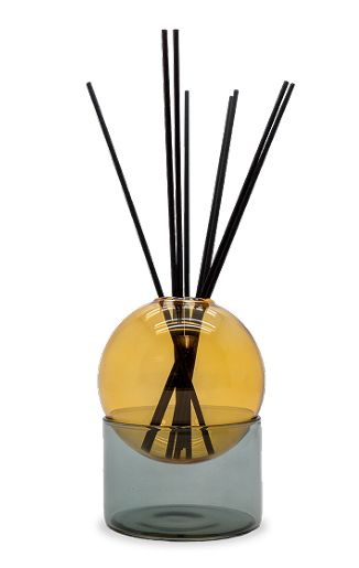 Two Tone Vase and Diffuser Amber Smoke