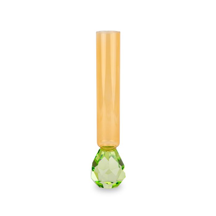 Diamond Vase Orange 22cm