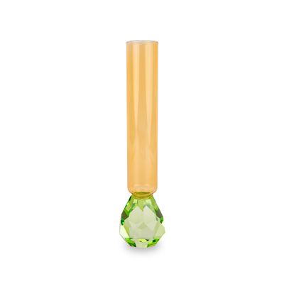 Diamond Vase Orange 22cm