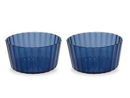 Set de 2 Bowls Acrilicos Azules