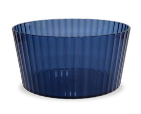 Ensaladera Acrilica Azul