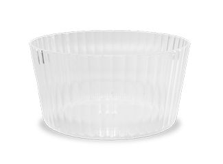 Ensaladera Acrilica Transparente