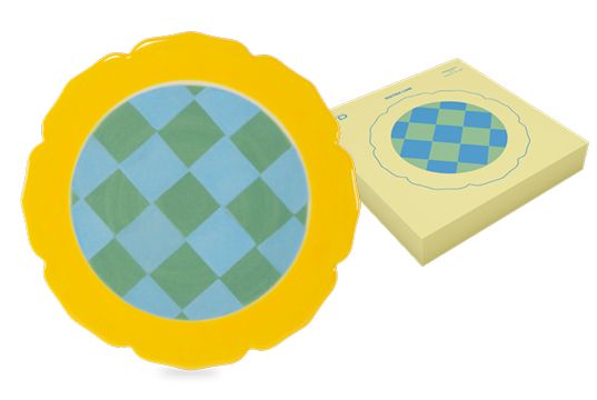 Portacalientes Stoneware Yellow