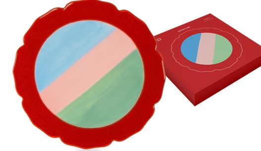 Portacalientes Stoneware Red