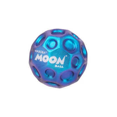 Metalic Moon Ball Blue