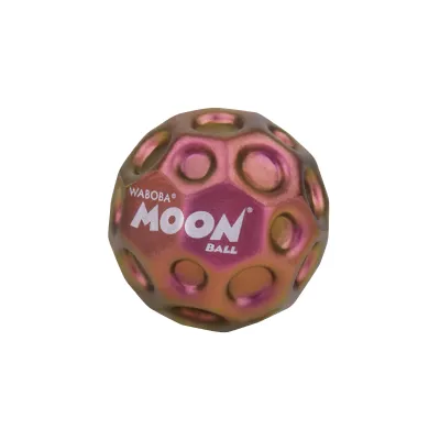 Metalic Moon Ball Red