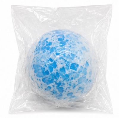 White and Glitter Crunchy Ball