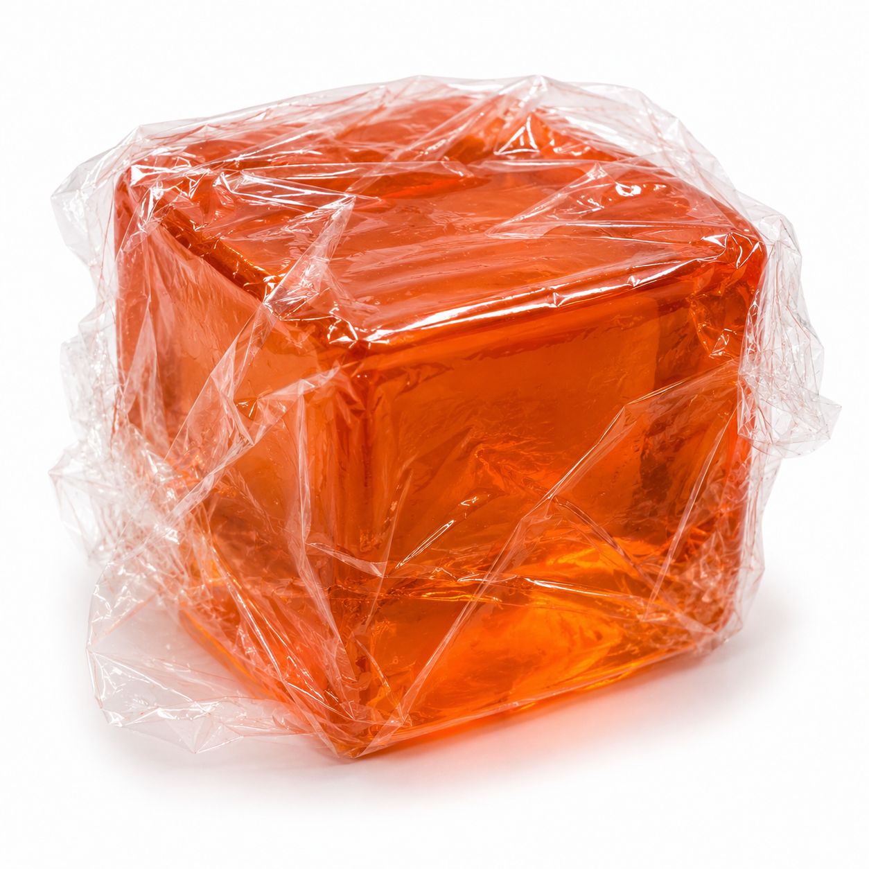 Squishy Orange Cube