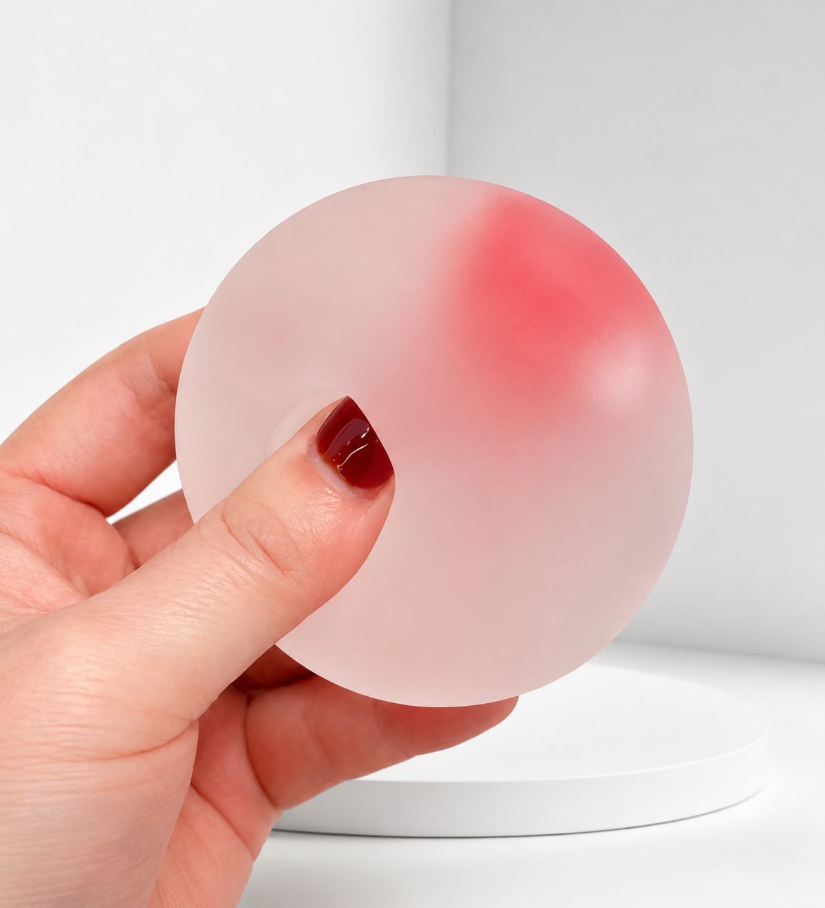 Squishy Strawberry Mochi
