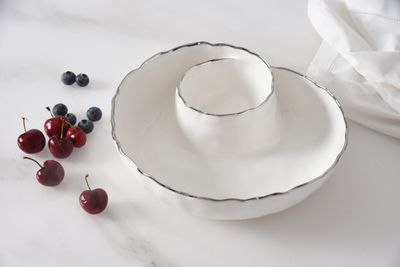 Chip and Dip Portofino Plateado
