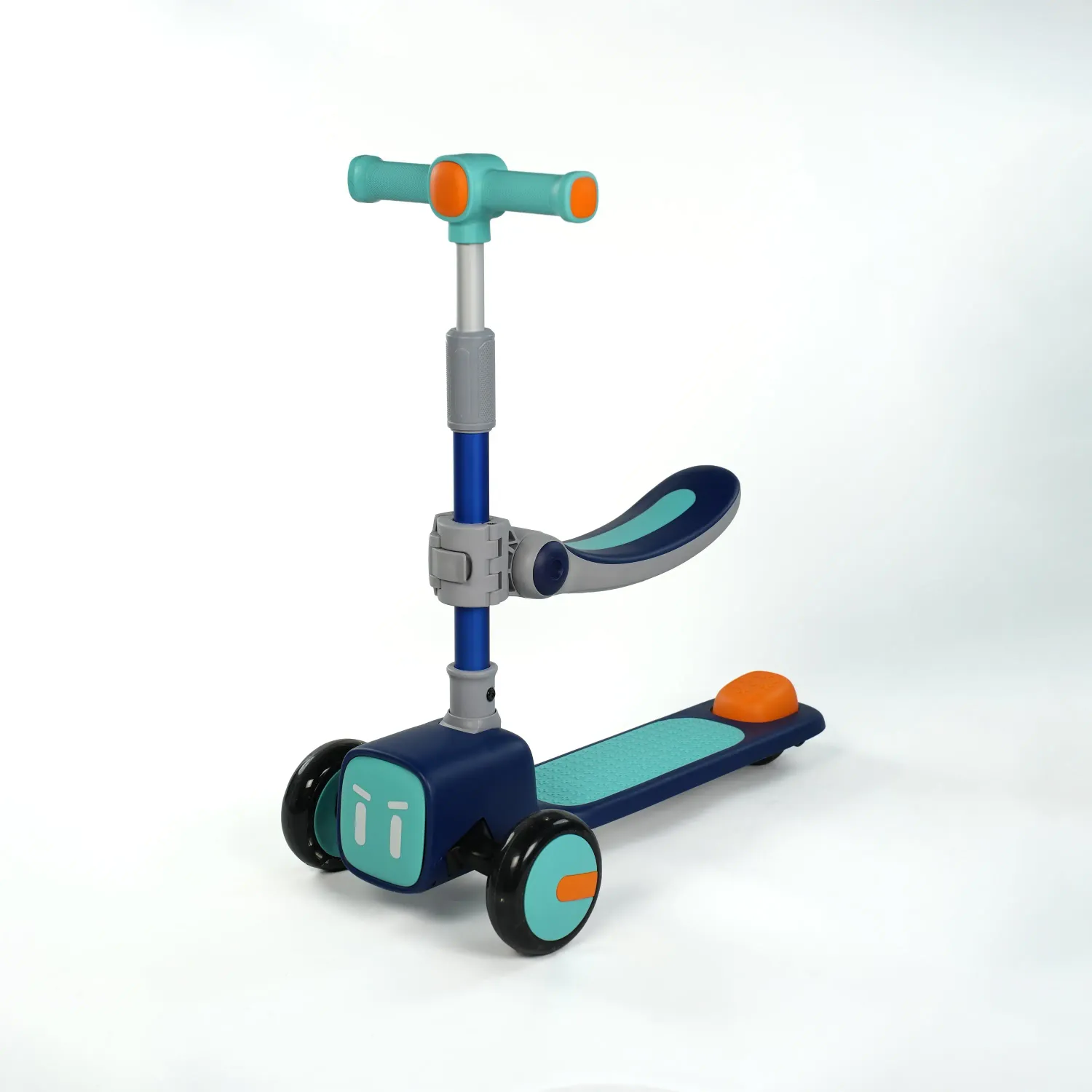 Emoji Scooter Blue
