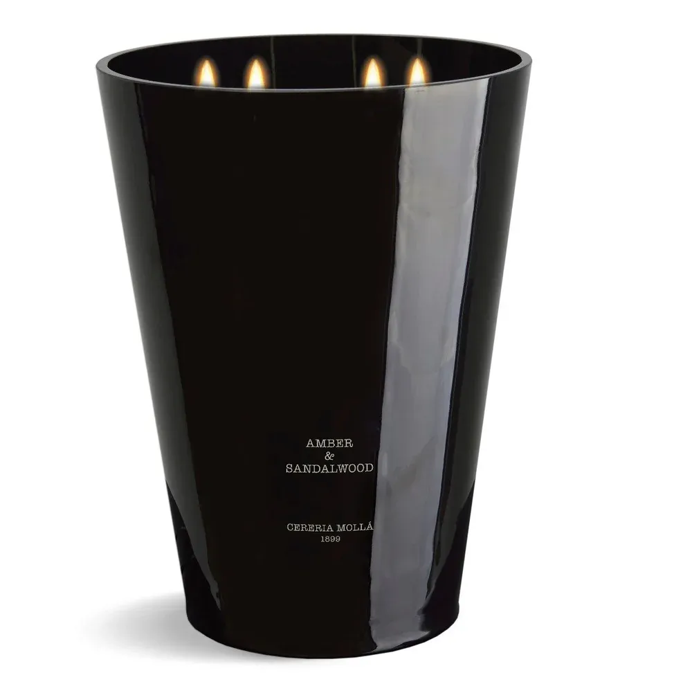 Vela XXL Amber &amp; Sandalwood 4 Mechas
