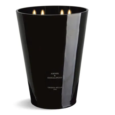 Vela XXL Amber &amp; Sandalwood 4 Mechas
