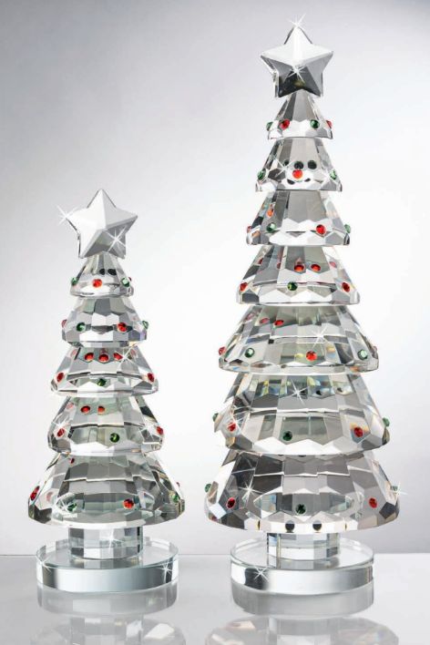 Arbol de Navidad de Cristal 26cm