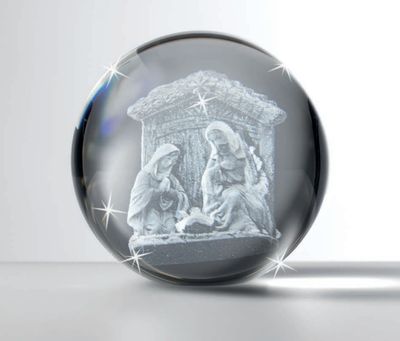 Pisapapel de Cristal Nacimiento