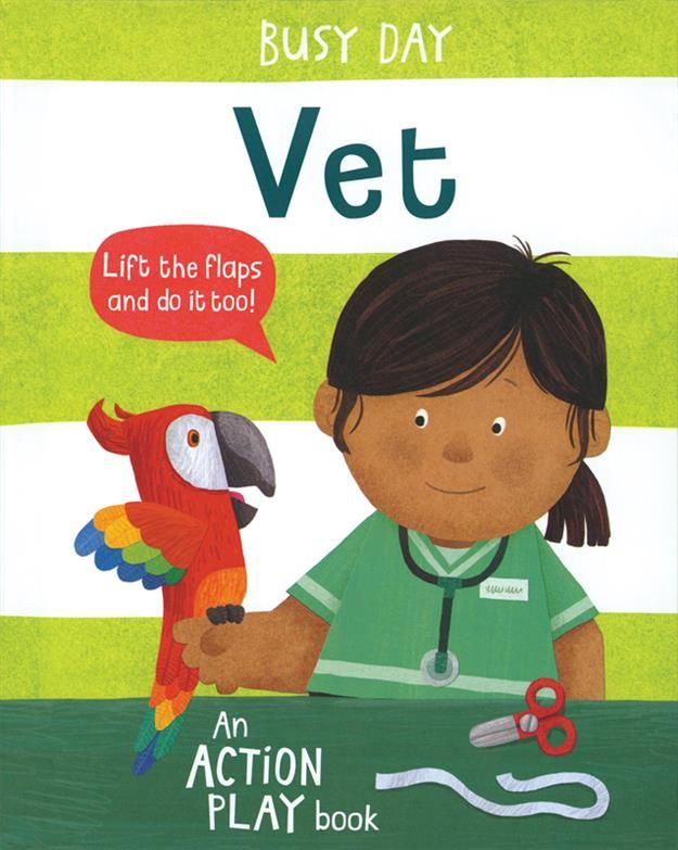 Busy Day Vet Libro Interactivo