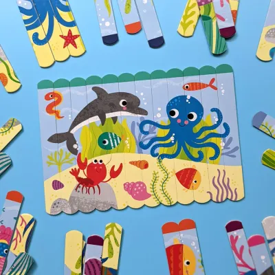 Puzzle Sticks Ocean